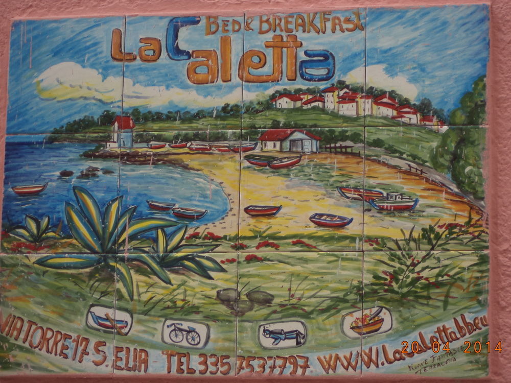 Bed and Breakfast La Caletta Санта-Флавия Экстерьер фото